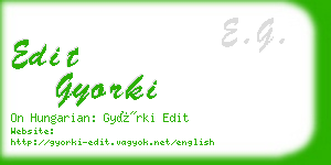 edit gyorki business card